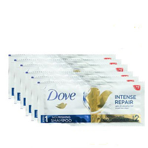DOVE INTENSE REPAIR SHAMPOO + CONDITIONER POUCH
