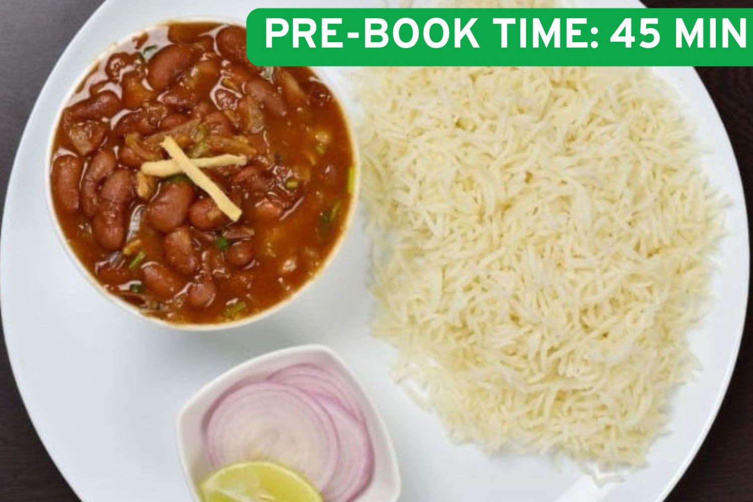 Rajma with Basmati Rice (Cloud Kitchen)