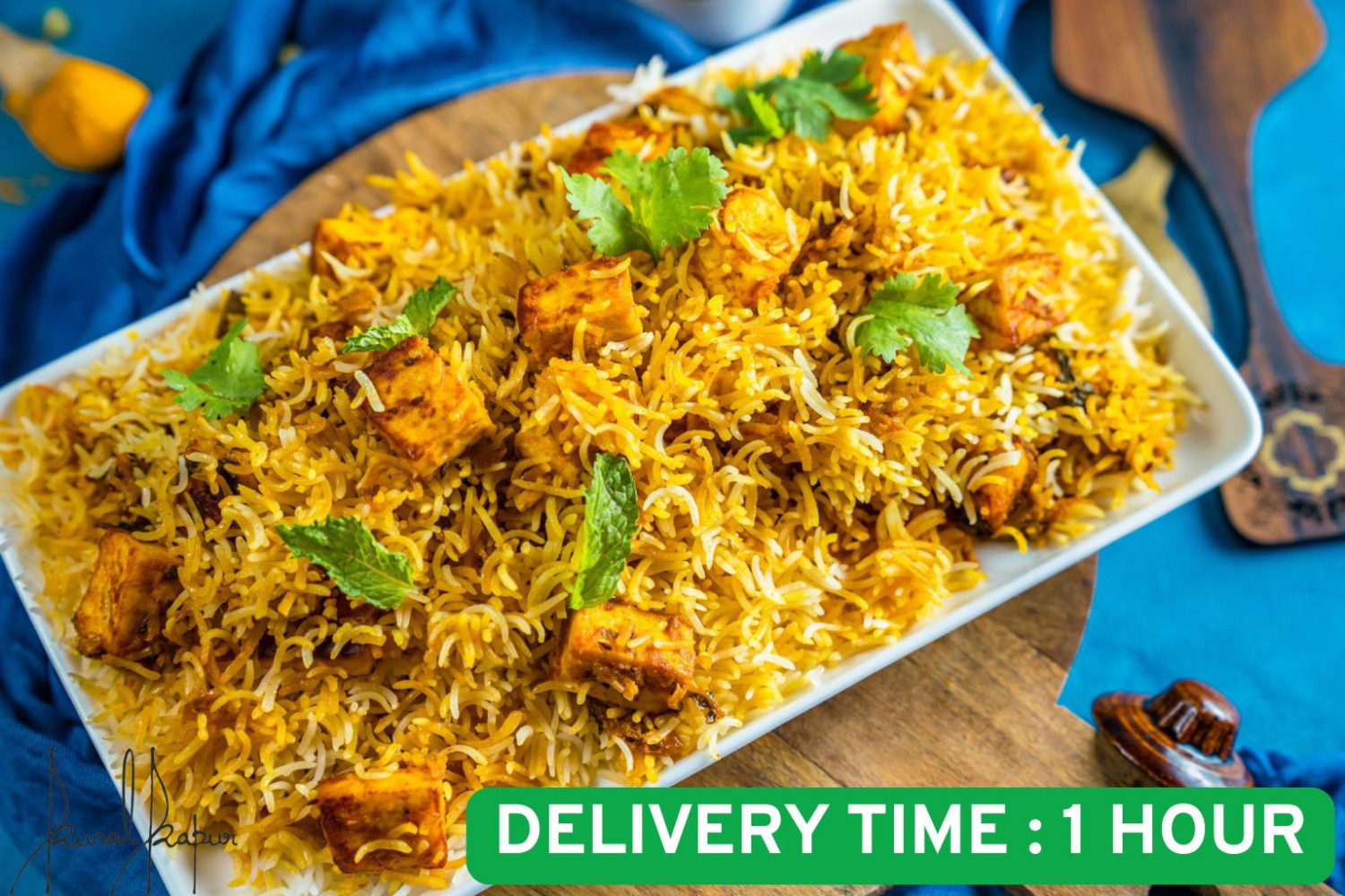 Paneer Biryani (Cloud Kitchen)