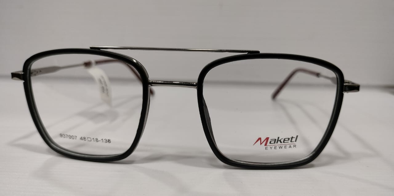 Brand Maketl Metal Color Silver Sunglasses (Chashma) || Suitable for Male/Female