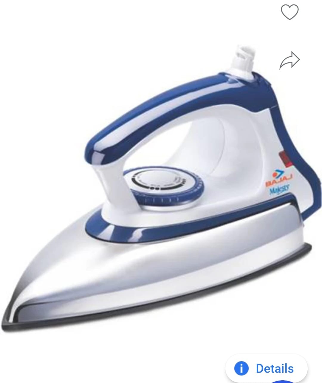 BAJAJ DRY IRON
