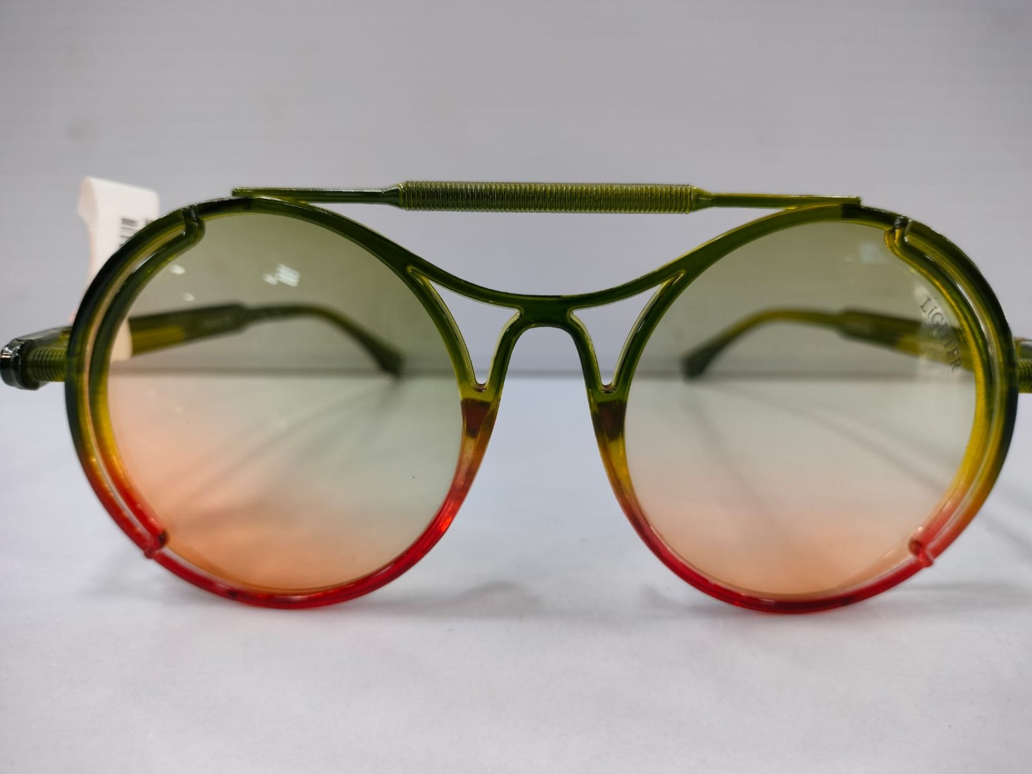TCG Sunglasses (Chashma) || Suitable for Men/women CR Green & Orange Lenses