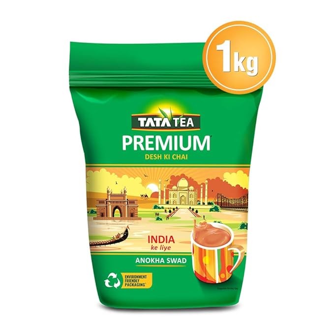 Tata Tea Premium | Desh Ki Chai | Unique Blend Crafted For Chai Lovers Across India | Black Tea | 1kg