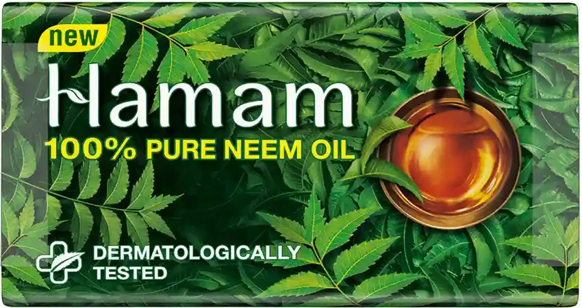 HAMAM With 100% Pure Neem oil Soap Bar  150 g