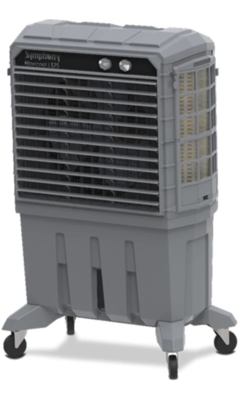 Symphony 125 L Desert Air Cooler  (Grey, MOVICOOL L125)
