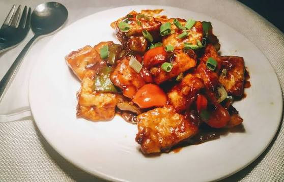 Chilli Paneer (The Urban Cafe)