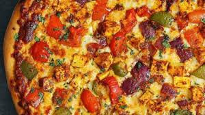 Paneer Wrapped 7 Inch Pizza (Chaipanti Cafe)