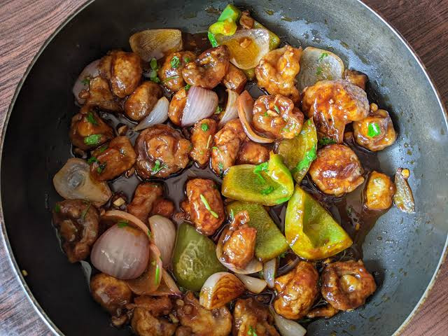 Chilli Mushroom (The Urban Cafe)